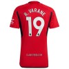 Camisola Manchester United R. Varane 19 Homen Equipamento 1ª 23/24